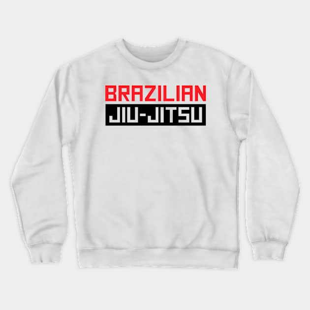 Brazilian Jiu-Jitsu (BJJ) Crewneck Sweatshirt by fromherotozero